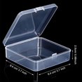 thumbnail image 2 of Rectangle Mini Clear Plastic Storage Containers Box Case with lid for Items Pills Herbs Baby Products Bead Jewelry and Other Small Items (* * ), 2 of 7
