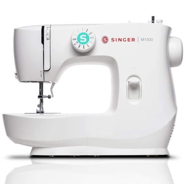 SINGER® M1500 Portable Mechanical Sewing Machine for Beginners, 6 Built-In Stitches and Accessories