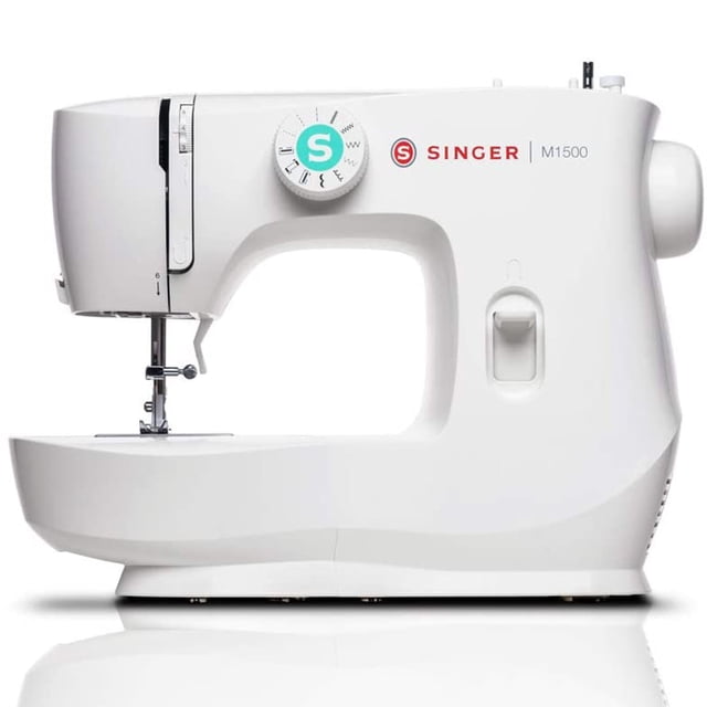 SINGER® M1500 Portable Mechanical Sewing Machine for Beginners, 6 Built-In Stitches and Accessories