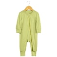 thumbnail image 2 of 2025 Cotton Three Shirt Birthday Rompers Footless Pajamas Zipper Suits for Boys Long Sleeve Sleeper, 2 of 4