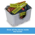 thumbnail image 4 of Thomas & Friends Toy Train Tracks Set, Connect & Build Bucket, 34-Piece Expansion Pack for Diecast & Motorized Trains, Age 3+ Years, 4 of 6