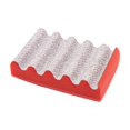 thumbnail image 2 of EGNMCR Kitchen Utensils Set, Cooking Utensils Set, Mesh Baking Tray Grill Sponge Rub Barbecue Net Rust Removal Sponge Cleaning Brush Double Sided Wavy Gaps Cleaning Brush Sponge Sponge, 2 of 9