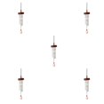 thumbnail image 1 of mmirethe Multiple Styles And Colors Wind Chimes For Wide Application Unique Style Wind Chime Pendant vermilion 5Set, 1 of 6