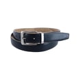 thumbnail image 2 of CTM® Leather Matte Reversible Croc Print Clamp on Buckle Belt, 2 of 5