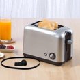 thumbnail image 3 of UPOUART Bread Maker Mixing Paddle 1 Set Black Aluminum for Home Baking, 3 of 8