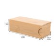 thumbnail image 2 of Glasses Case Bamboo Hard Shell Pulling Travel Sunglasses Organizer Eyeglass Case, 2 of 9