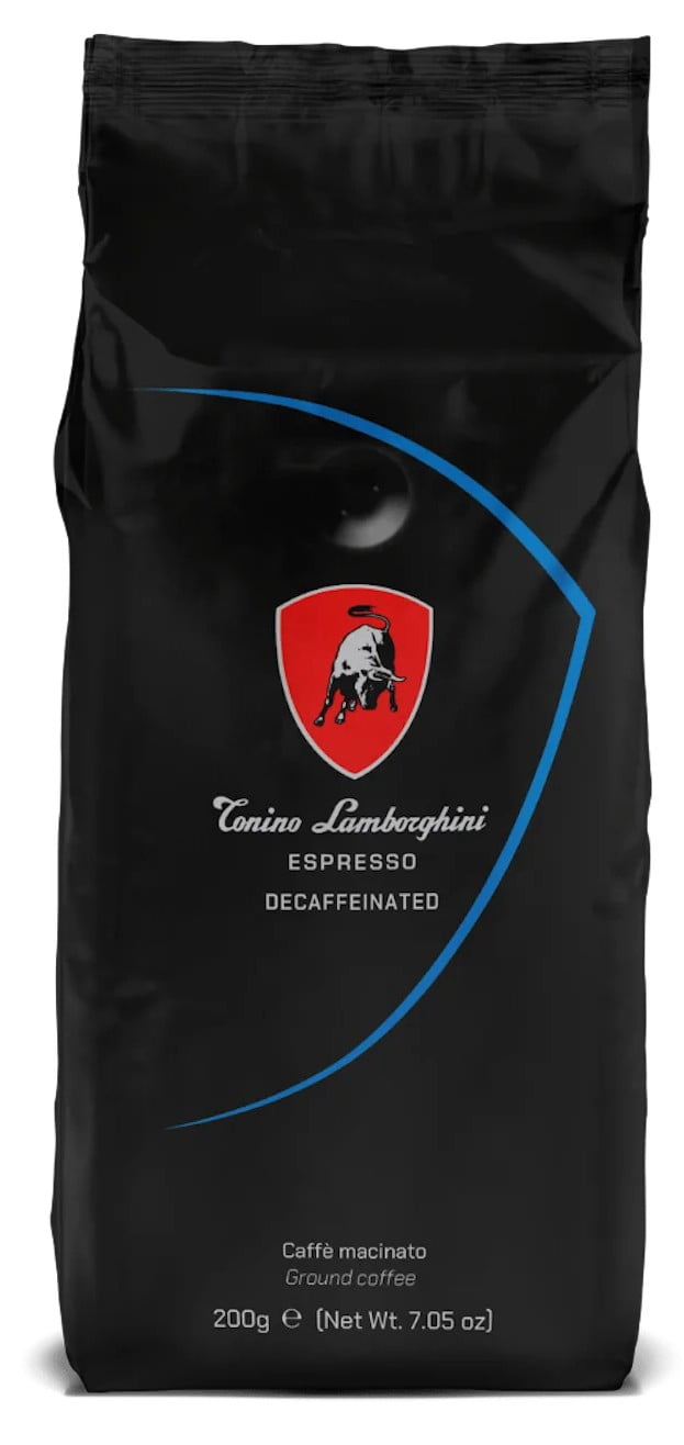 Tonino Lamborghini Decaf Espresso Ground Coffee, 200g