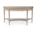 thumbnail image 1 of Butler Specialty Company Astor 54"W Demilune Console Table - Antique Beige, 1 of 7