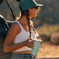 thumbnail image 2 of YETI Rambler Tasse en Paille 25 oz, Isolée sous Vide, Acier Inoxydable, Violet Ultramarin, 2 of 8