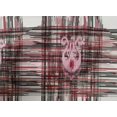 thumbnail image 4 of oneOone Cotton Poplin Fabric Swirl & Check Ikat Printed Fabric 1 Yard 56 Inch Wide, 4 of 4