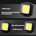 thumbnail image 4 of Clearance! JMYHOAM Camping Tools and Gadgets Mountain Bike Headlights Taillight Night Riding USB Three Speed Charging Water Proof Lighting Outdoor Activities, 4 of 6