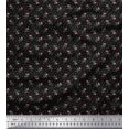 thumbnail image 1 of Soimoi Poly Georgette Fabric Swirl,Triangle & Floral Artistic Printed Craft Fabric by The Yard 52 Inch Wide, 1 of 3