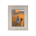 thumbnail image 1 of Kiera Grace Watson Embossed Picture Frame, 5 x 7 inches, White, 1 of 1