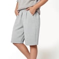 thumbnail image 2 of Kogui Shorts de Gym pour Garçons Shorts Cargo Légers pour Garçons Shorts à Cordon pour Enfant Shorts de Randonnée pour Enfants Taille 7-9 (Gris, 7-9 Ans), 2 of 4