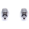 thumbnail image 4 of pitrice Scuba Diving Regulator Male 3/8-24 To Female 9/16-18 Adapter Rotatable Low Medium Fitting Plated Connector Swimming 2Set, 4 of 6
