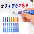 thumbnail image 2 of Sonew Stylo Effaçable pour Tableau Blanc, 2 Ensembles 8 Couleurs Stylo Effaçable à Sec pour Tableau Blanc Ensembles de Marqueurs à Pointe en Fibre Colorés pour l'École, Marqueurs de Tableau Blanc Colorés, 2 of 11