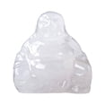 thumbnail image 3 of Figurines Feng Shui de Bouddha Heureux Rieur en Cristal Sculpté Richesse, 3 of 5