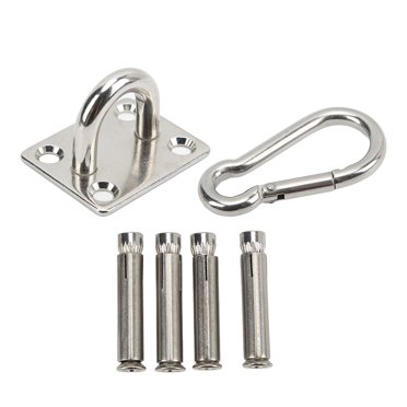 Stainless Steel Ceiling Hanging Kit, 250kg / 551lb Load Bearing Rustproof Ceiling Hanging Kit For Hammock For Hanging Chair