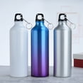 thumbnail image 3 of Amdohai 750mL Water Bottles with Carabiner Portable Aluminum Water Bottle Reusable Leakproof, 3 of 9