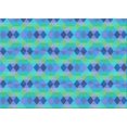 thumbnail image 1 of Ahgly Company Machine Washable Indoor Rectangle Transitional Blue Ivy Blue Area Rugs, 2' x 5', 1 of 7