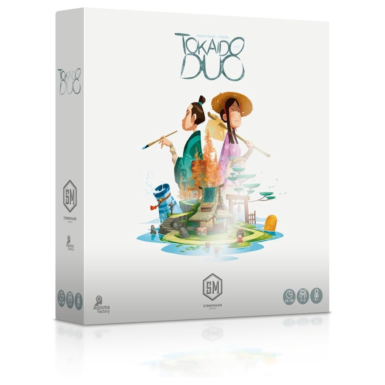 Tokaido Duo [Board Game, 1 - 2 Players]