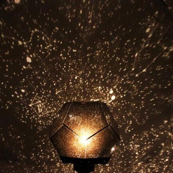 Yeacher Starlight Projection Lamp LED Star Night Light LED Star Projector Lamp Sky Projection Cosmos Night Light Lamp USB Charging Rechargeable Light Home Decorative for Kids Gift