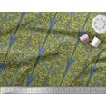 thumbnail image 2 of Soimoi Polyester Crepe Fabric Dot & Artistic Butterfly Print Sewing Fabric Yard 42 Inch Wide, 2 of 3