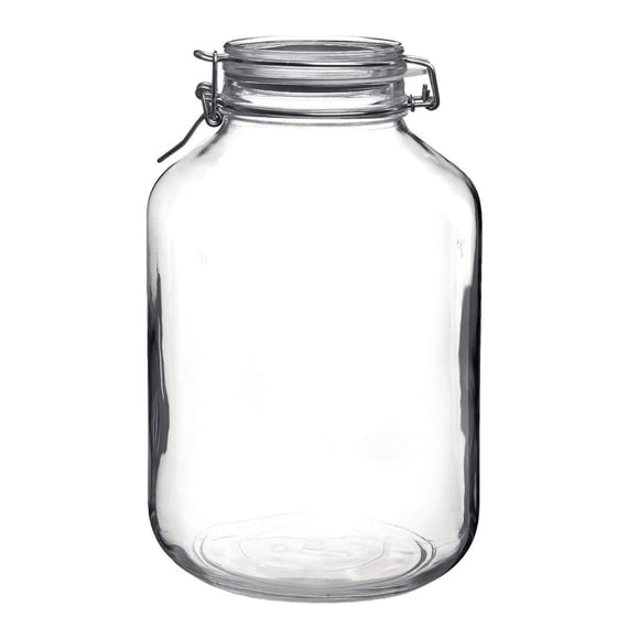 Bormioli Rocco Fido Pot de Conserve en Verre Italien - 5 Litres