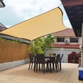 thumbnail image 4 of LSLJS Sun Shade Sails Rectangle Shade Canopy Awning Outdoor Sunshade Cloth Screen for Patio Garden Backyard Outdoor Facility, 4 of 8