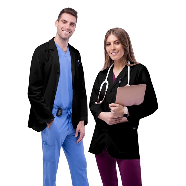 "Adar Universal Unisex Lab Coats - Classic 31"" Consultation Lab Coat"