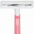 thumbnail image 2 of BIC Silky Touch Women's Disposable Razors, With 2 Razor Blades, Pretty Pastel Razor Handles, 10 Count Pack of Women's Shavers, 10 Shavers, 2 of 4