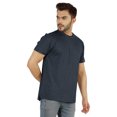 thumbnail image 2 of Inkmeso T-Shirt Basique pour Homme à Col Rond Coupe Régulière Uni à Manches Courtes, 2 of 7
