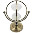 thumbnail image 2 of GUOOL 15 minute Rotating Hourglass Sandglass Globe Sand Timer Home Decor 2, 2 of 9
