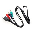 thumbnail image 3 of IFANLANDOR audio video cable to 3- Convert Cable Black PVC for Tech Users 1Pack, 3 of 7