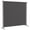 Dark Grey, variant on Outsunny Single Panel Privacy Screen, UV30+ Room Divider, Black