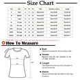 thumbnail image 3 of EGNMCR T-Shirts pour Femmes Mode d'Été pour Femmes Manches Raccourcies Col Rond Coton Ligne Chemise Ample Blouse, 3 of 6
