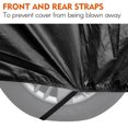 thumbnail image 2 of Housse de Voiture Housses Intégrales pour Berline avec Bande Réfléchissante Protection Solaire Antipoussière et Imperméable Résistant aux Rayures Universel TTG, 2 of 7