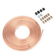 thumbnail image 3 of Brake Pipe Coil, Long Service Life Easy Install Brake Line 25ft  for Hydraulic Braking Fuel Gold,Silver, 3 of 7