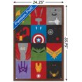thumbnail image 3 of Marvel Comics - Avengers - Grille minimaliste Affiche Murale, 3 of 6