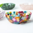 thumbnail image 4 of CQCYD Heart Shaped Resin Bowl, Transparent Jewelry Dish, Decorative Organizer For Rings Earrings, Beautiful Patterned Craft Display, Valentine's Day Gift, 4 of 9