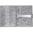thumbnail image 2 of Silver Victorian Compact (9 100s) Etched Metal-Plated Cigarette Case & Stash Box, 2 of 5
