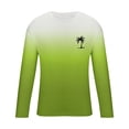thumbnail image 4 of RXIRUCGD T-Shirt à Col Rond pour Hommes, Décontracté, Mode, Imprimé, Manches Courtes, Chandail, Jaune, Taille : M, 4 of 5