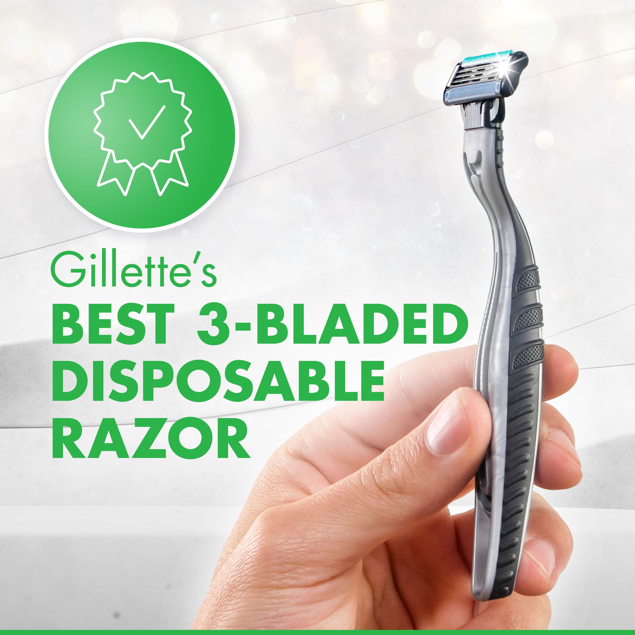 Rasoirs jetables pour hommes Gillette Mach3 Peau sensible