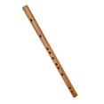 thumbnail image 1 of Traditional Wooden Flute Great Sound Woodwind Musical Instrument Gift , 52x2.45cm, 1 of 8