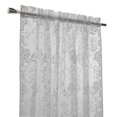 thumbnail image 4 of Loft Living Louis Transparent Passe-tringle Tailored Panel 55 x 84 in Blanc, 4 of 6