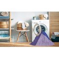 thumbnail image 2 of Ahgly Company Tapis de Zone Rond d'Intérieur Lavable à la Machine, Transitionnel, Violet Améthyste Violet, 5 Pieds Rond, 2 of 7
