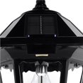 thumbnail image 3 of Windsor Poteau de Lampe Solaire - Lampe Simple - Noir, 3 of 5
