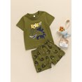 thumbnail image 2 of Honganda Children Boy Tops, Shorts Suits Cartoon Printed Short-sleeved Tops Shorts, 2 of 8