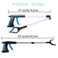 thumbnail image 2 of Grabber Tool Reacher Tool Reaching Assist Tool for Trash Pick Up,Nabber,Litter Picker,Foldable Grabber Reacher for Elderly,Lightweight Extra Long Handy Trash Claw Grabber,Arm Extension, 2 of 5
