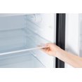 thumbnail image 2 of Galanz 3.5 cu ft Compact Fridge Stainless, 2 of 8